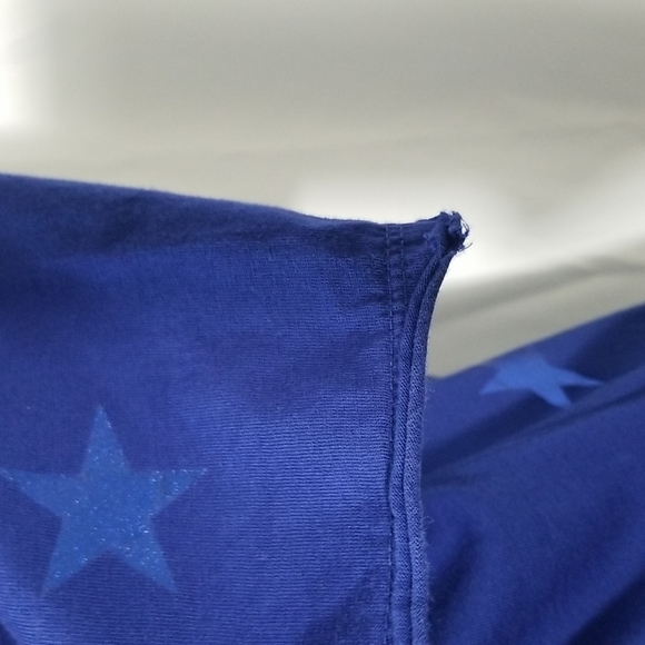 MICHAEL LAUREN  BURMANSTAR SHORT SLEEVE OVERSIZED  T-SHIRT DRESS - Picture 6 of 8